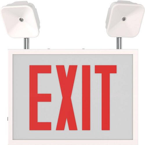 Lithonia TCC750LHSG Titan® LED Emergency Exit/Unit Combo, 120347V
