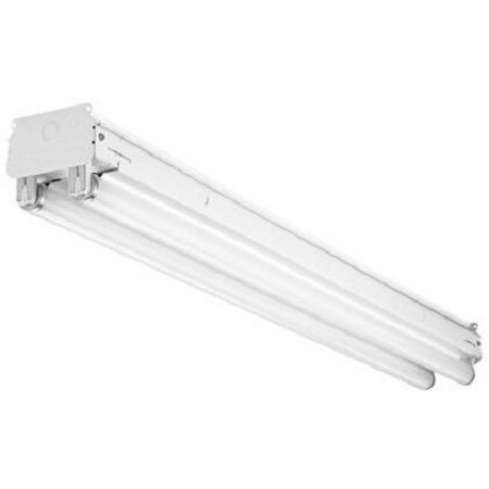 Product image for Lithonia Lighting UN296HO 8 Foot 120 Volt 2-Lamp Heavy Duty Strip