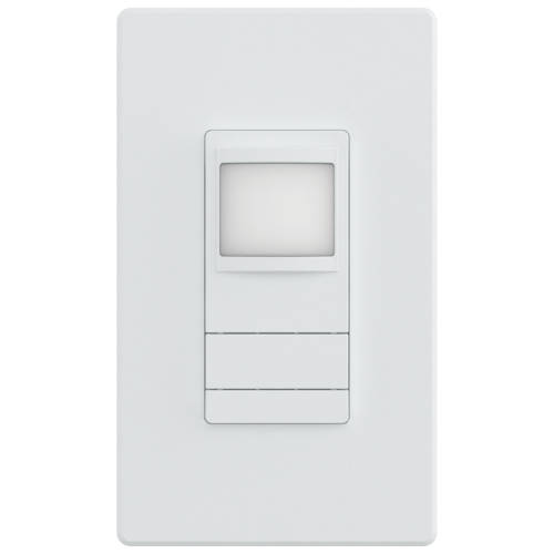 Lithonia WSXAPDTDWH Wall Switch Sensor, Passive Dual Tech Dimming