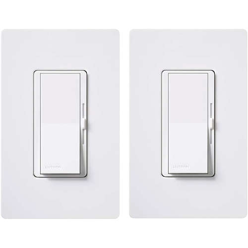 Lutron DVCL153PWH2 150W 120VAC Dimmable Compact Fluorescent/LED 1