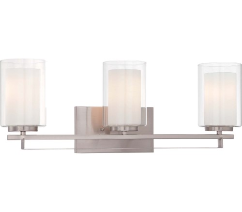 Product image for Parsons Studio 3 Light Vanity - Brushed Nickel