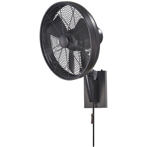 Product image for Minka F307-MBK 15" Oscillating Fan
