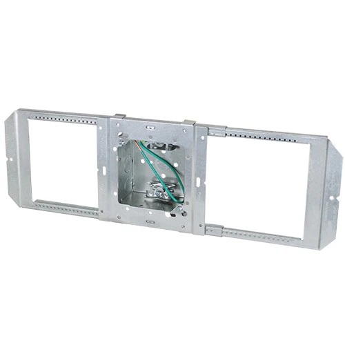 Product image for ORBIT SSB-A4-A158 4SQ MC BOX WITH SSB BRACKET UMA AND SINGLE GANG ADJUSTABLE MUD RING