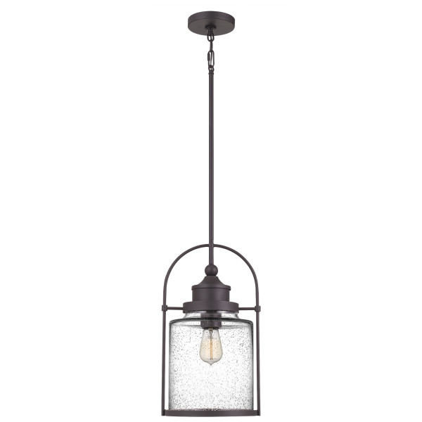 Product image for Quoizel QPP2782WT Payson 1 Light Mini Pendant - Western Bronze