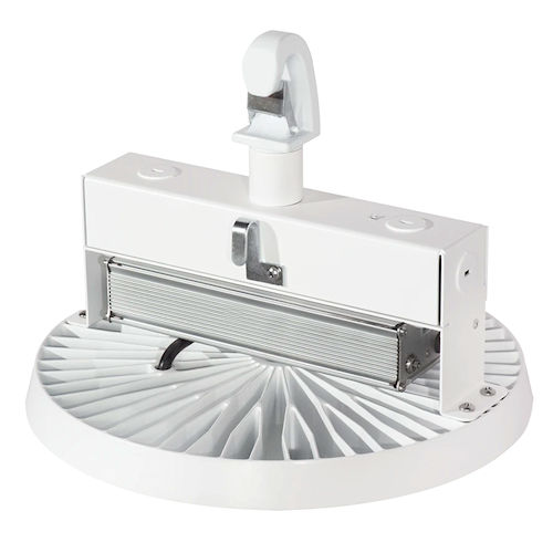 Product image for RAB Lighting HAYBAY100N/D10 LED Modular High Bay, 100W, 4000K, 0-10V Dimming, White