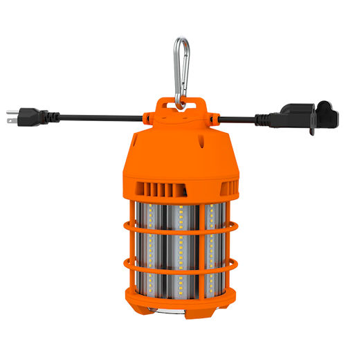 RAB TEMP17-100 LED Single Temporary Work Light, 100W 120-277V, 5000K, 12,000 Lumens, Linkable up to 600W Max
