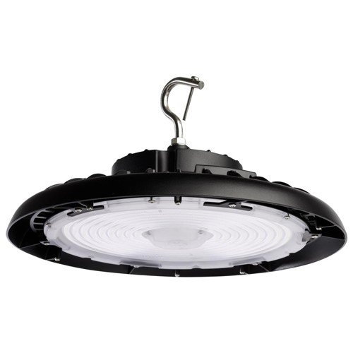 Product image for SAT 65-786R2 200WATT UFO LED HIGHBAY 5K 120-277 BLACK FINISH