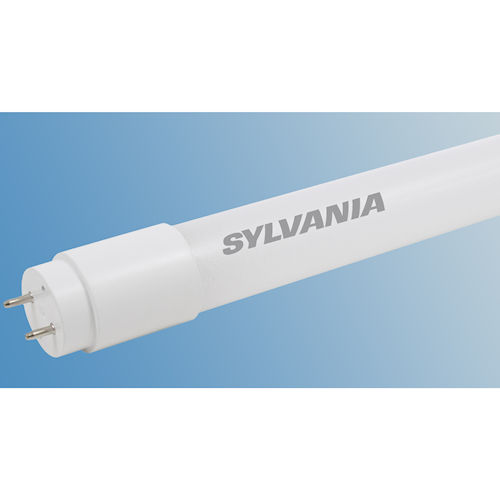 Product image for Sylvania 41471 LED8T8L24FGP830AB 2ft DUALescent™ T8 UL Type A and B, Frosted Glass with PET Coating, 8W, 3000K 82 CRI, 1040 Lumens, Operates on ECG or directly on 120-277V, Single or Double ended wiring