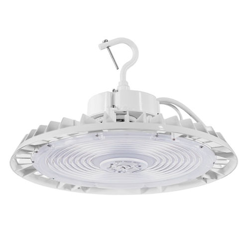 Sylvania 69624 UFOHIBA3A/S240UNVD8SC7/WH LED UFO High Bay 3A, Selectable Wattage 200/220/240W, 120-277V, 80+CRI, 3500/4000/5000K Selectable CCT, White Housing Product image for Sylvania 69624 UFOHIBA3A/S240UNVD8SC7/WH LED UFO High Bay 3A, Selectable Wattage 200/220/240W, 120-277V, 80+CRI, 3500/4000/5000K Selectable CCT, White Housing