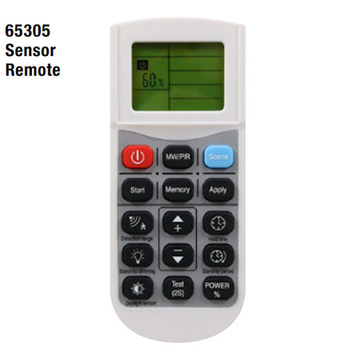 Product image for Sylvania 65305 STRIP2A/REMOTE Remote Control w/ Digital Readout for Sensors, for STRIP1B Fixtures