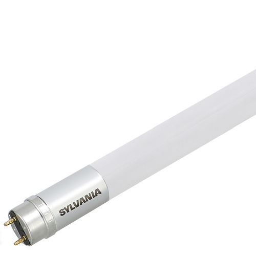 Product image for Sylvania 41829 LED15T8L48FGDIM850SUBG9 4ft SubstiTUBE&#174; LED Value T8 Lamp, 15W, 82 CRI, 2200 Lumens, 5000K, Dimmable, Frosted Glass