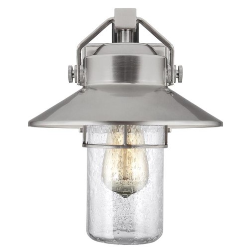 Product image for Boynton 1 Light Small Wall Lantern - Painted Brushed Steel