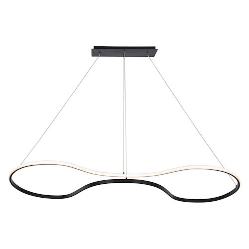 Product image for Marques 49" LED Pendant - Black