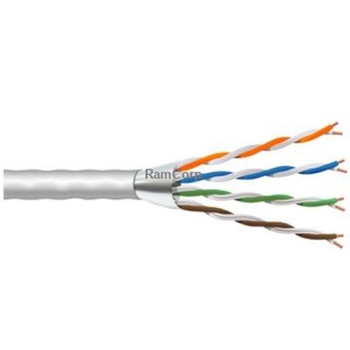 Product image for CAT6E 23/4PR CMP PLENUM WHITE 1000' 400MHZ J552304-02 6CMP234BW