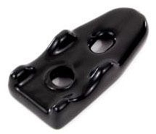 Product image for Calpipe PV2000CB6 2" PVC Coated Galvanized Rigid Back Spacer Clamp