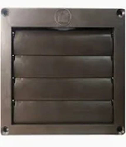 Product image for BUILDERS 110281 3-IN BATHROOM VENT KIT BROWN HOOD LOUVERED