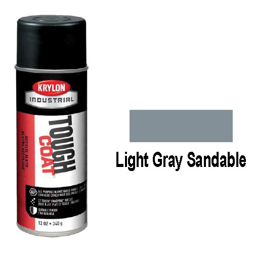 Product image for KRYLON A00341007 INDUSTRIAL TOUGH COAT LIGHT GRAY SANDABLE PRIMER FORMERLY (S00341)