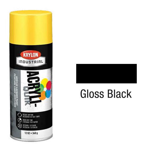 Product image for KRYLON` K01601A07 GLOSS BLACK