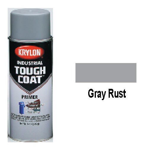 Product image for KRYLON` S00340 IND TOUGH COAT GRAY RUST CONTROL PRIMER
