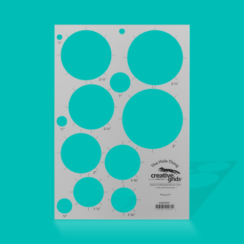 Product image for MAGMA GRID-6A3 3IN X 6 HOLE SPACING GRID TEMPLATE