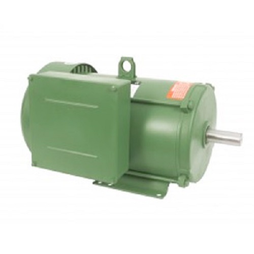 WorldWide Electric FD7.5-18-215TC 7.5HP Integral Farm Duty Motor, 1800 RPM, 208-230V Single-Phase, 215TC Frame, TEFC Enclosure, C-Face