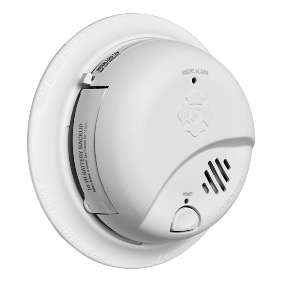 BRK SMI105-AC (1046850) HRDWRD ALARM W/10-YR LOCKED 9V LITH BATT BU AC 120V INTERCONN W/SILENCE IONIZATION Product image for BRK SMI105-AC (1046850) HRDWRD ALARM W/10-YR LOCKED 9V LITH BATT BU AC 120V INTERCONN W/SILENCE IONIZATION