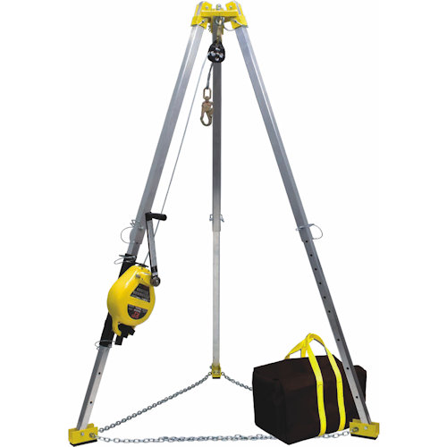 FrenchCreek R50G-TP7 Tripod Confined Space System w/ Tripod, Rescue Unit & Carrying Bag