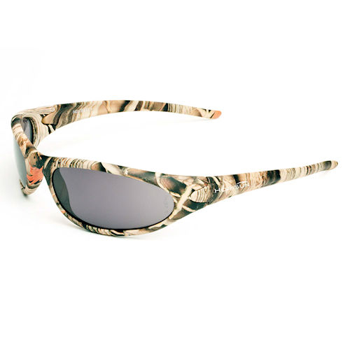 Product image for HoriSun 7421 Style 2254 'Sheila' Safety Eyewear, Camouflage Frame / Smoke Lens