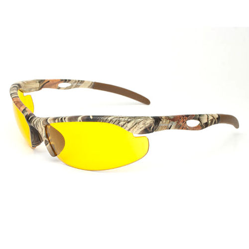 Product image for HoriSun 7437 Style 255 'Forerunner' Safety Eyewear, Camouflage Frame / Amber Lens