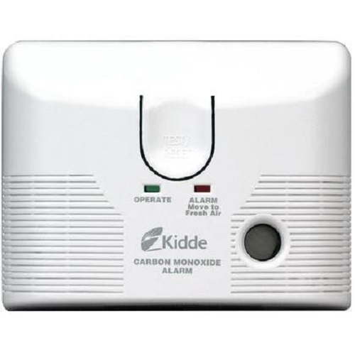 Product image for Kidde Home Safety 21006137 85 dB 120 Volt 9 Volt Battery Electrochemical AC Powered Plug-In Carbon Monoxide Alarm