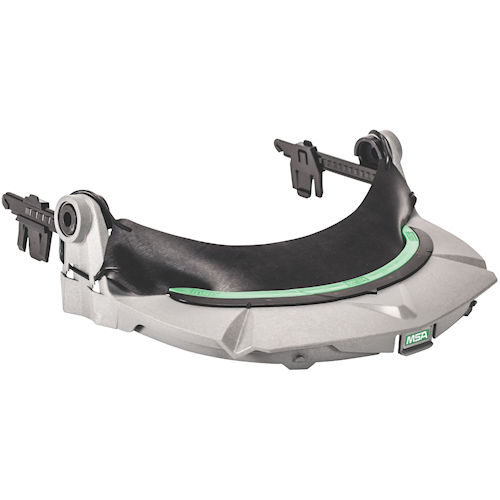 Product image for MSA Safety 10115821 V-Gard® Polycarbonate Frame for Slotted MSA Caps, Elevated Temp