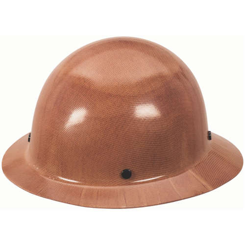Product image for MSA Safety 475407 Natural Tan Skullgard® Full Brim Protective Hard Hat w/ Fas-Trac III Suspension - Standard Size