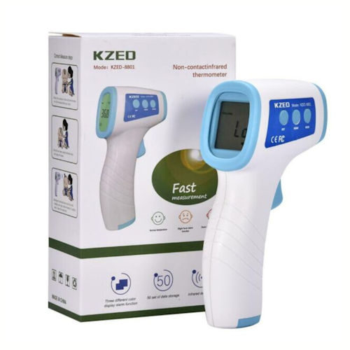 GENSAFTY FRD100 FURUNDE INFRARED DIGITAL NON-CONTACT THERMOMETER 2 AA BATTERIES NOT INCLUDED