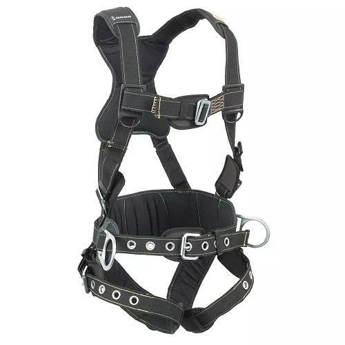Product image for Safewaze 020-1349 Arc Flash Construction Harness: 3D, MB Chest, TB Legs (2X)