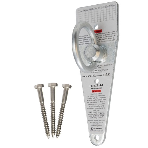 Product image for Safewaze FS-EX310-1 Ring Anchor