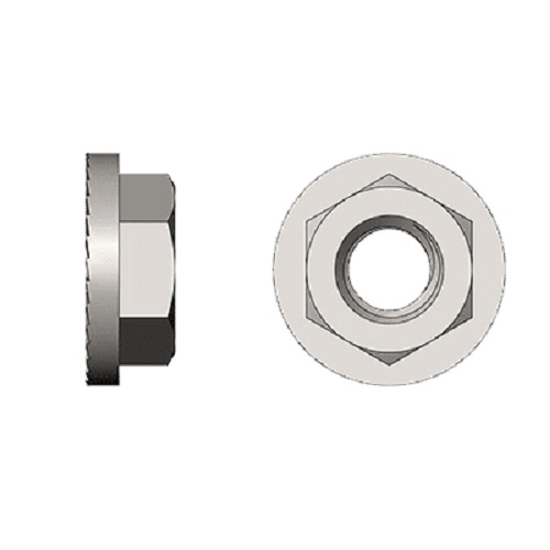 Product image for SOLAR SNGS5FNSS 8MM FLANGE NUT