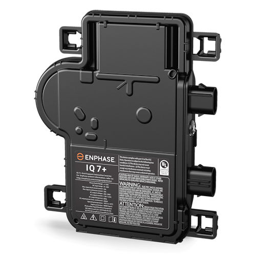 Product image for Enphase IQ7PLUS-72-M-US IQ 7+ Microinverter Compatible w/ 60- & 72-Cell PV Modules, 295VA Peak Power MC4 DC Connectors