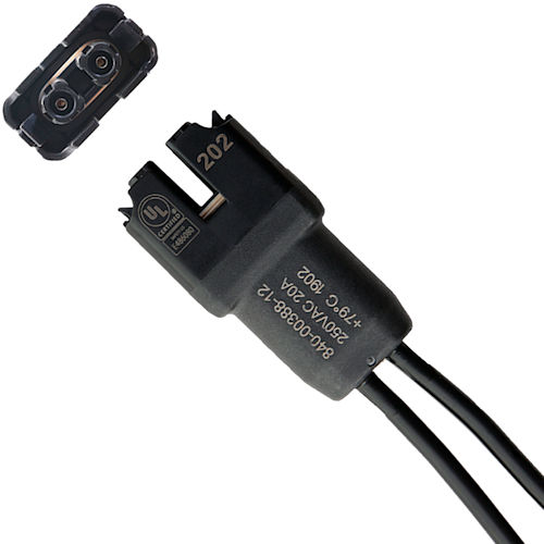 Product image for Enphase Q-12-17-240 Q Cable for 60 Cell Module, Landscape Module, #12 277VAC, 2 meter Connector Spacing