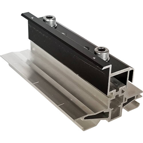 Product image for Roof Tech RT3-01-UES30 RT-APEX End Clamp Splice Universal Height (PV Frame H30-46mm)