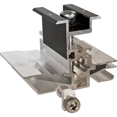 Product image for Roof Tech RT3-02-UM-30 RT-APEX Middle Clamp Universal Height (PV Frame H30-46mm)