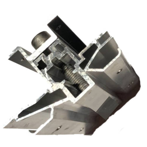 Product image for Roof Tech RT3-02-UMFS30 RT-APEX Middle Floating Splice Universal Height (PV Frame H30-46mm)