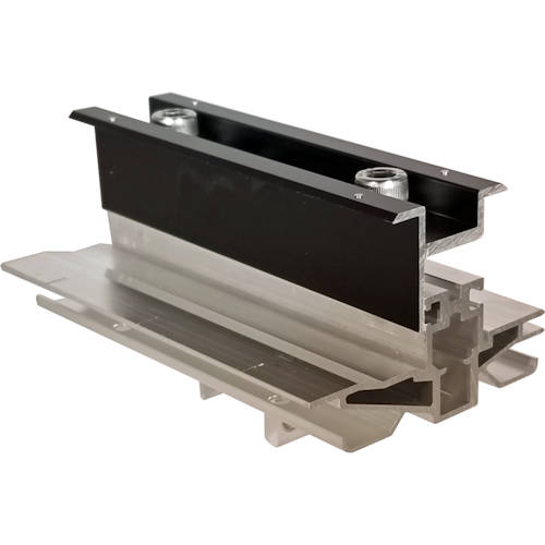 Product image for Roof Tech RT3-02-UMSBK RT-APEX Middle Clamp Splice Universal Height