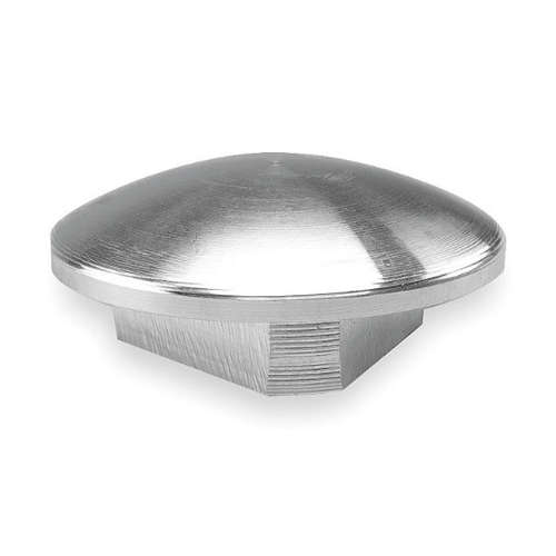 Product image for SnapNrack 172-05808 1-1/2" Sch40 Aluminum Ground Mount Plug End, Hollaender (62-8)