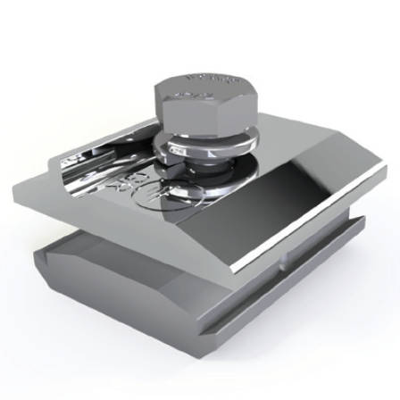 Product image for SnapNrack 242-02101 Ultra Rail / S200-Series Grounding Lug, 6-12 AWG