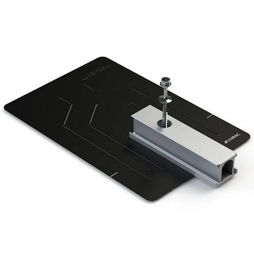 Unirac 004271D SFM INFINITY FlashKit Slider S for Comp Shingle Roof, Dark Bronze Anodized (Black)