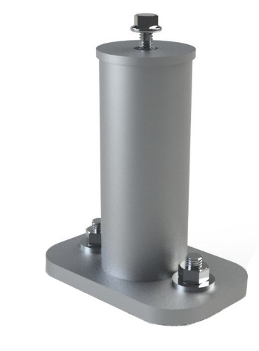 Product image for UNIRAC 004300M STANDOFF 3" 2 PIECE AL