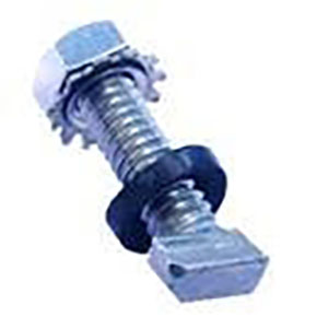 Product image for Unirac 008013S Micro Mount & T-Bolt, 1/4" x 3/4" Stainless Steel