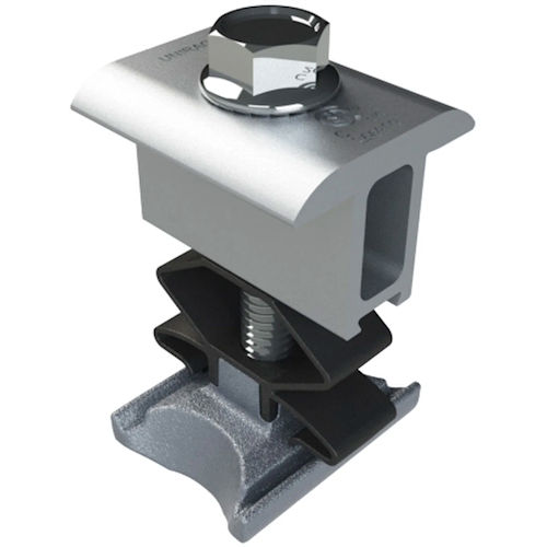 Product image for Unirac CCLAMPM1 NXT UMOUNT® Combo Clamp, Mill Finish Aluminum
