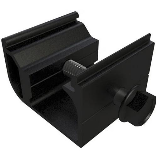 Product image for Unirac SHCLMPD2 NXT UMOUNT® Stronghold Rail Clamp, Dark Bronze Anodized (Black) Aluminum