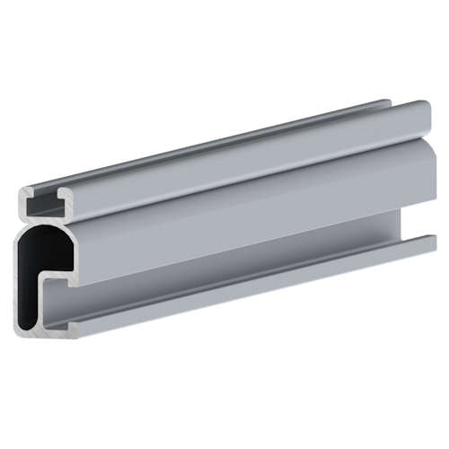 Unirac 315168M SolarMount Light Rail, 168", Mill Finish Aluminum
